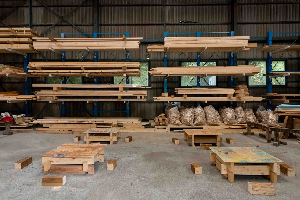 山﨑さと子が撮影した写真のアルバム「社内風景、建築物」