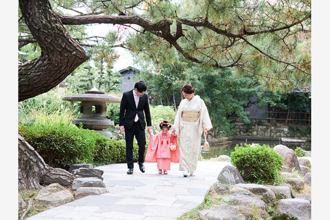 Tatsuyaが出張撮影した家族写真(キッズ,ベビーフォト)などが写った「七五三撮影」の家族写真