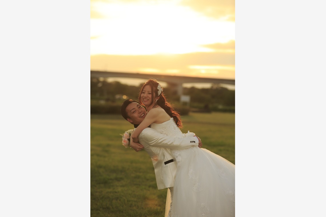 ウェディングMuskatDue (山田隆)が撮影した「岐阜県岐阜市、近くの公園」の写真