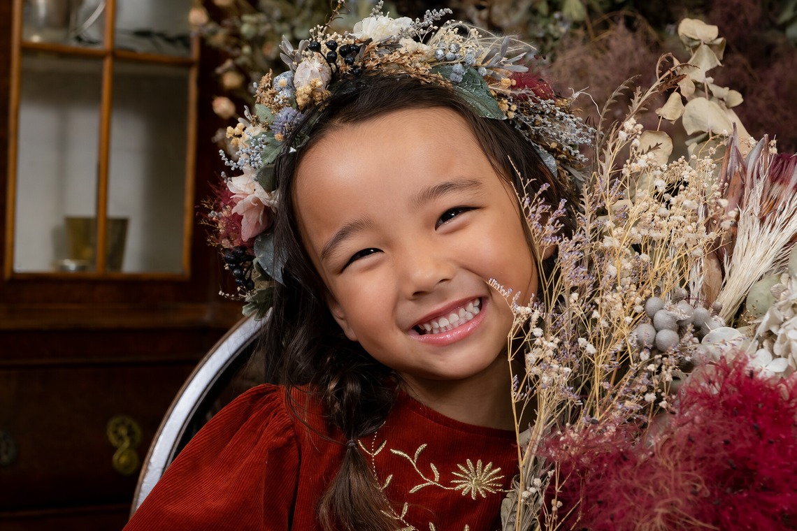 高夏写真店が撮影した写真のアルバム「バースデーの記念写真」