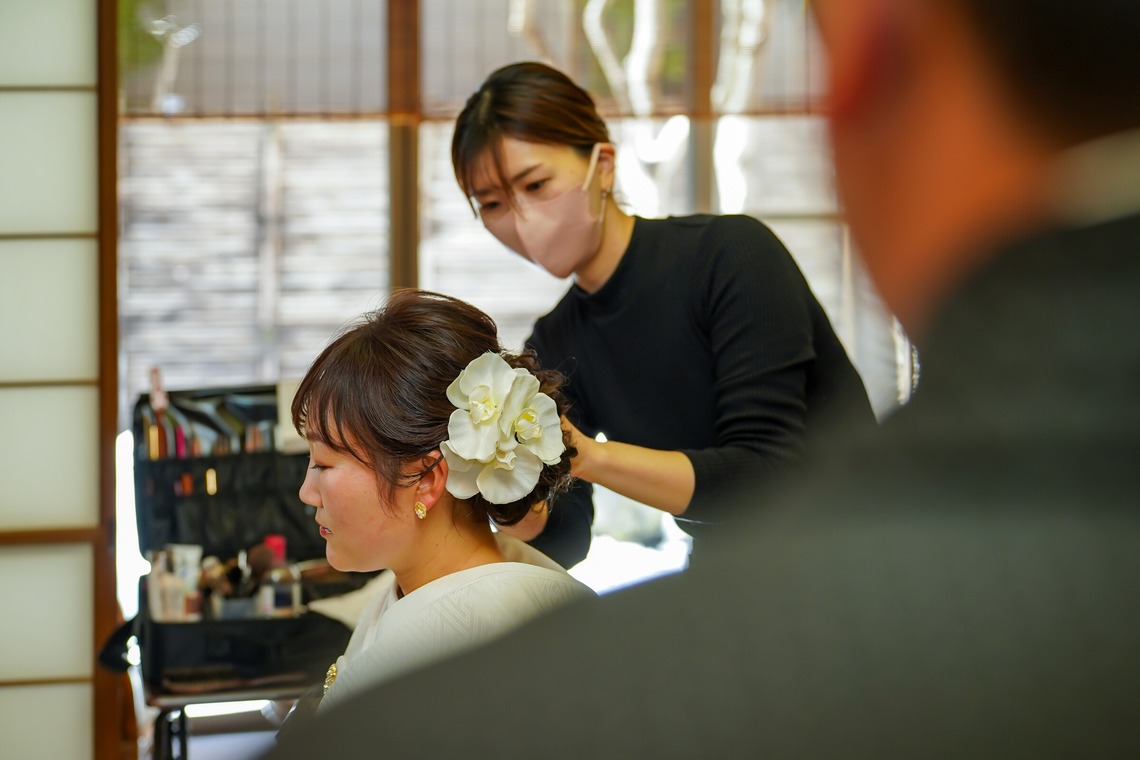 スタジオ　まるが撮影した写真のアルバム「結婚式出張撮影（和装）」