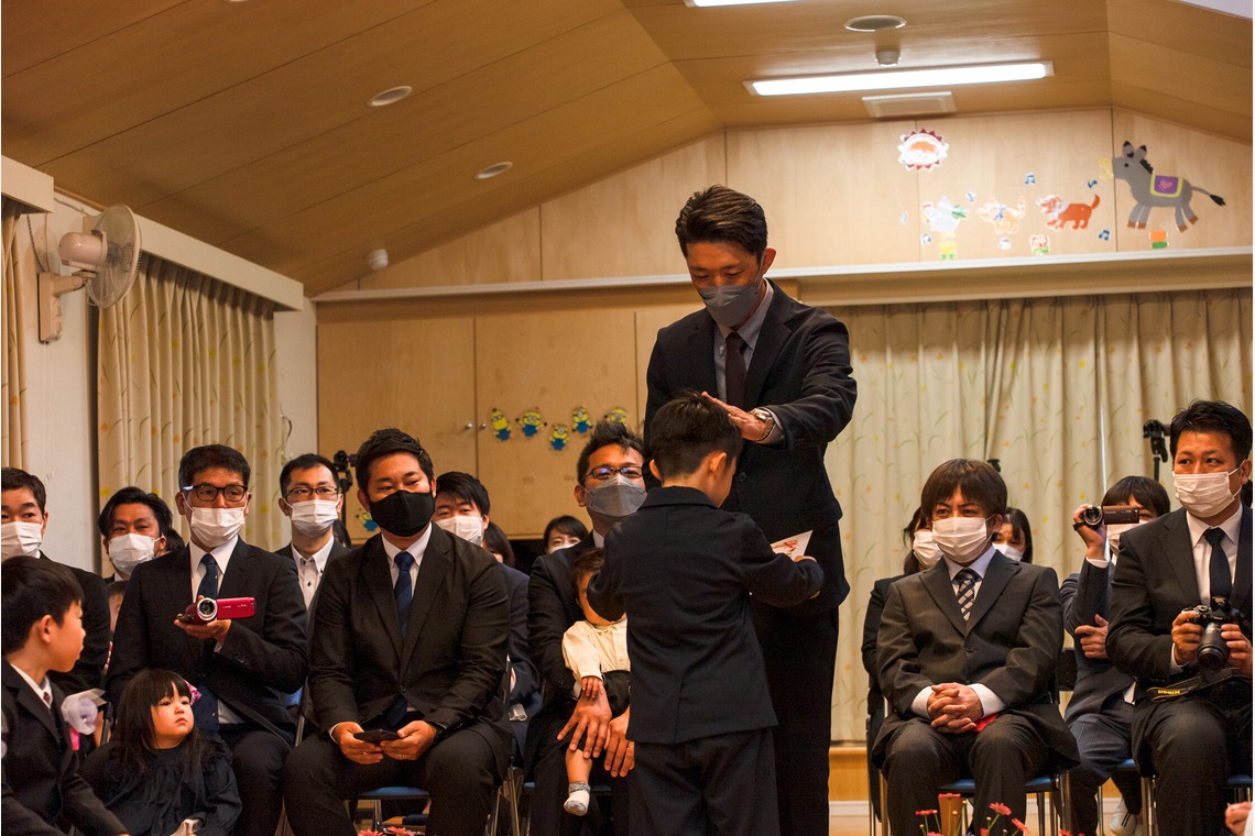 いいだが撮影した「保育園 卒園式」の写真
