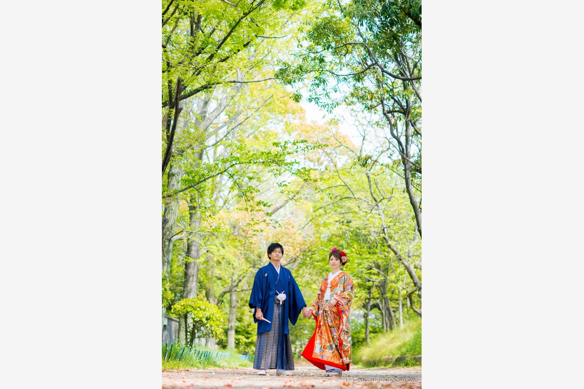 U-CONCENT (香川裕貴)が撮影した写真のアルバム「和装ロケーション前撮り_大阪城公園」