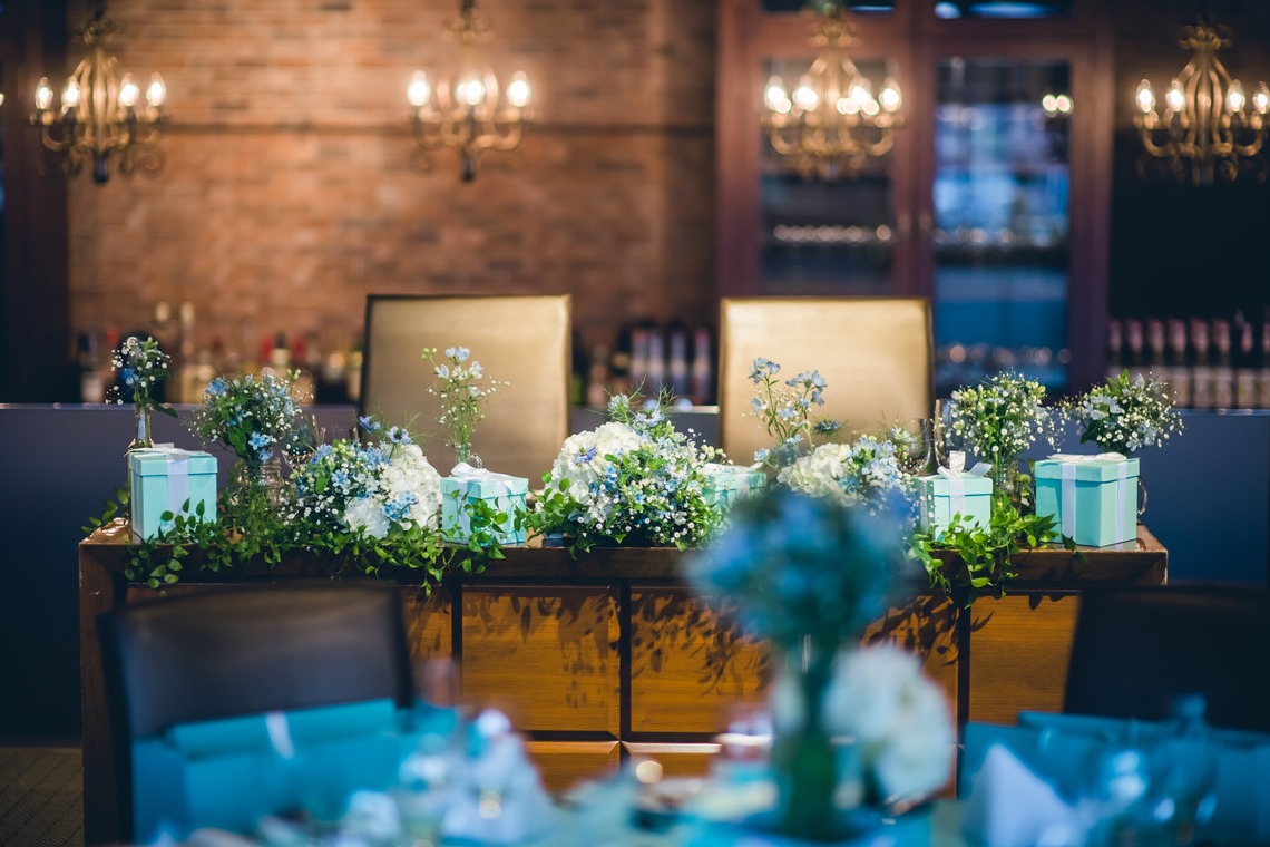 刈谷彰仁が撮影した「披露宴会場装花」の写真