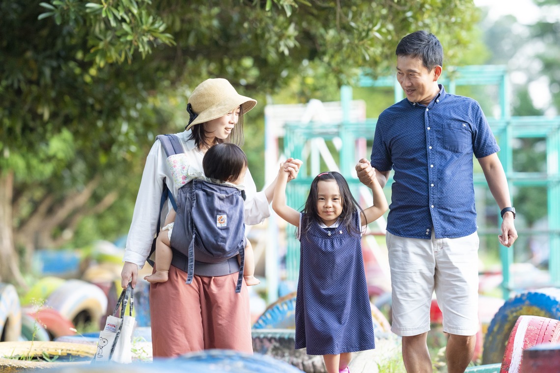 株式会社スマイルプロアートが出張撮影した家族写真(キッズ,ベビーフォト)などが写った「家族写真」の家族写真