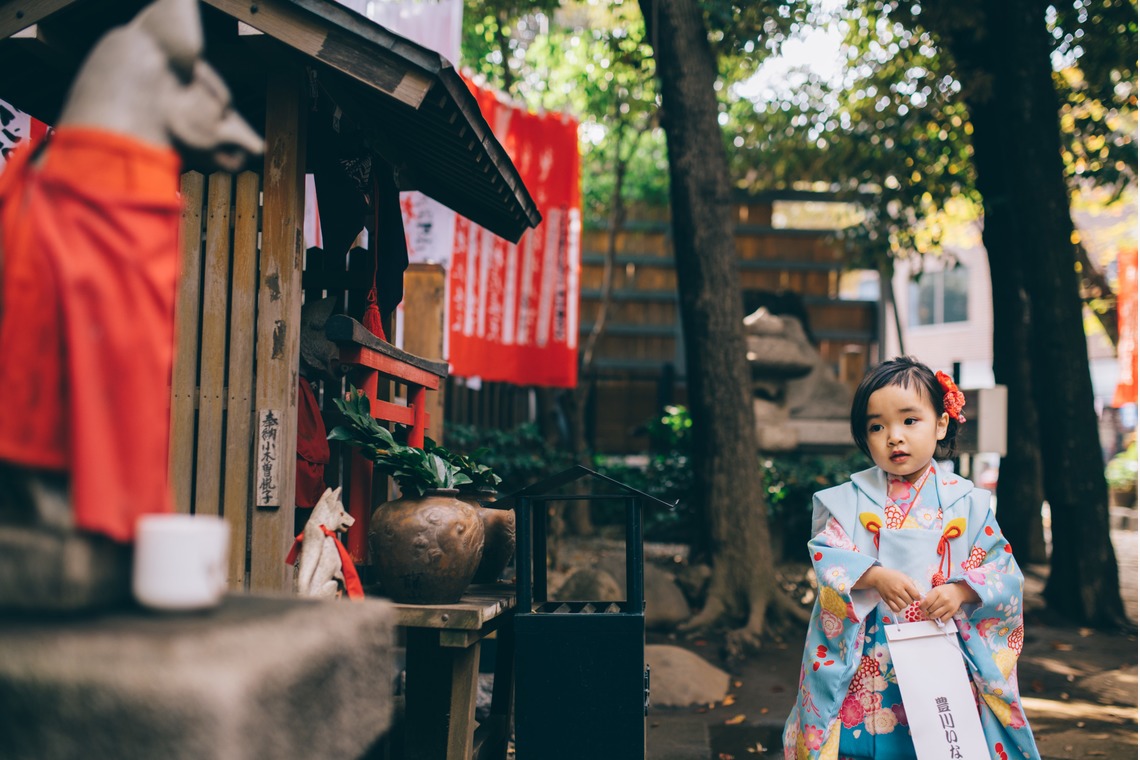 ユウコン　フォトグラフィーが撮影した「七五三フォト」の写真