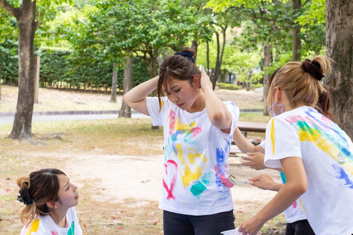 出張撮影　ラブフォト•ブーケが撮影した写真のアルバム「ペインティング＆マタニティフォト　東公園」