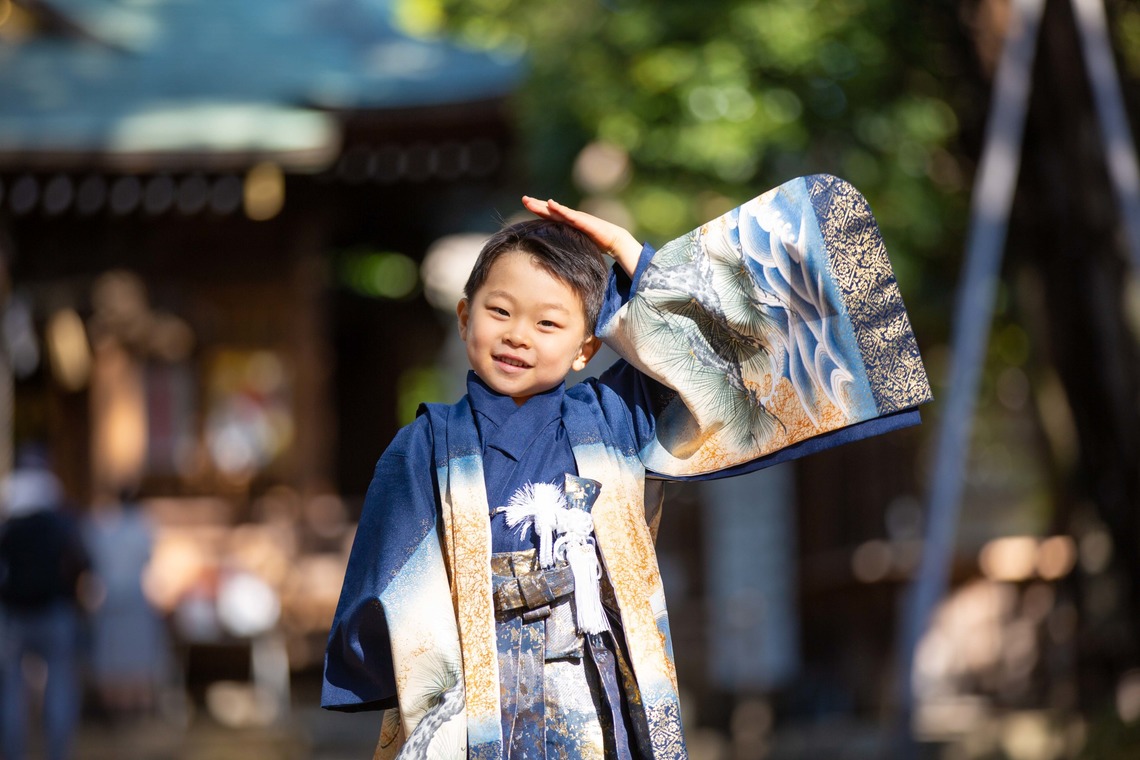 T.Matsumuraが出張撮影した家族写真(キッズ,ベビーフォト)などが写った「七五三＠八雲氷川神社」の家族写真