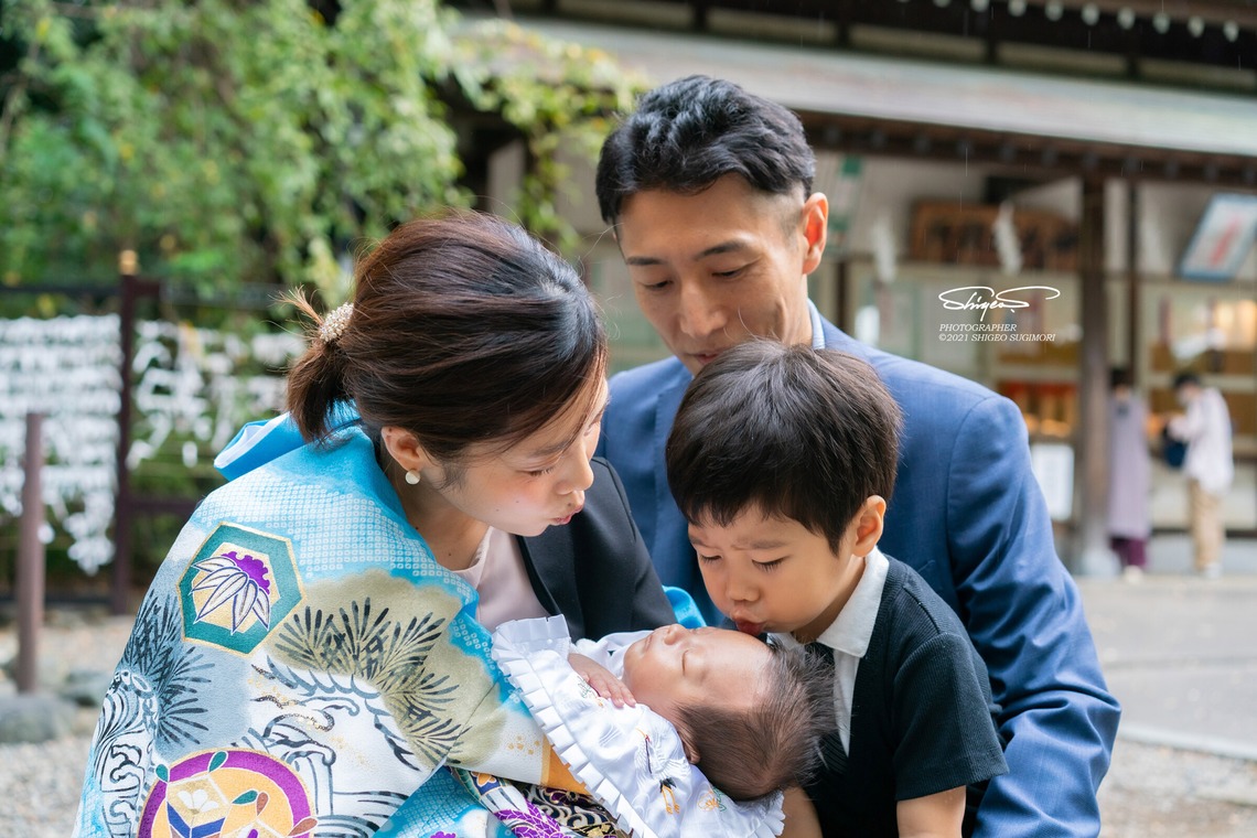 杉森 茂夫 (Photo Studio SS)が撮影した「七五三、お宮参り、家族写真」の写真