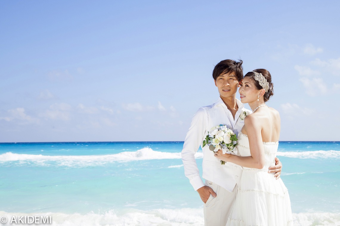 カンクン・ウエディングフォト