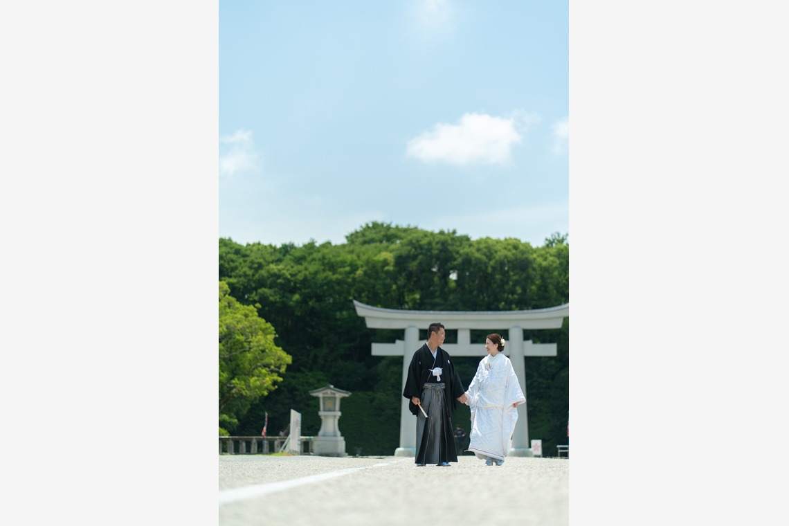 山口　竜が撮影した「ウエディング前撮り」の写真