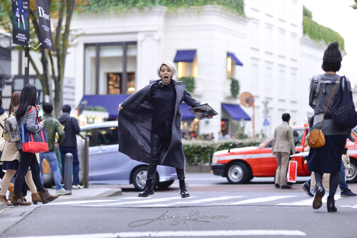 Album of the Location Photo Shoot taken by Andy Kho - Emi Tiger in Ometosando