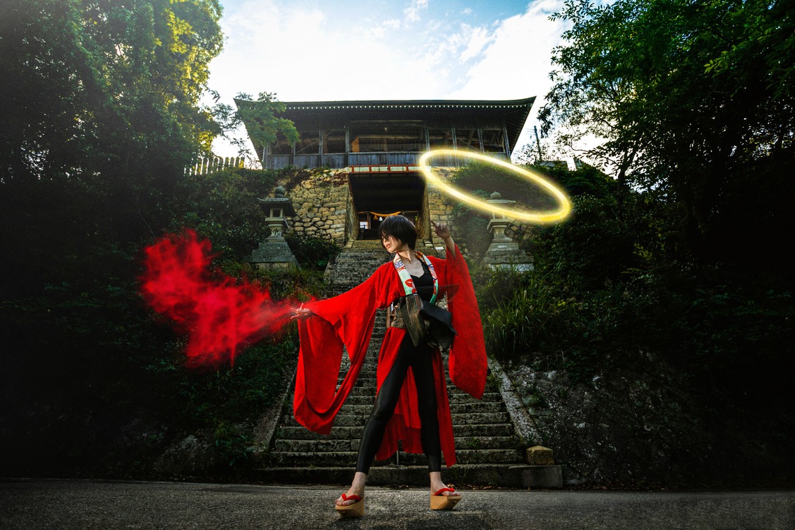 小橋君が撮影した「ポートレート素材」の写真