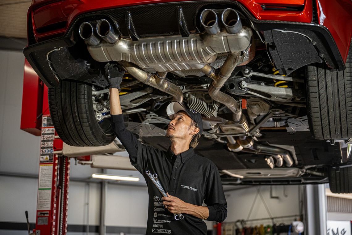 吉田佳央が撮影した「自動車修理工場コーポレートサイト撮影」の写真