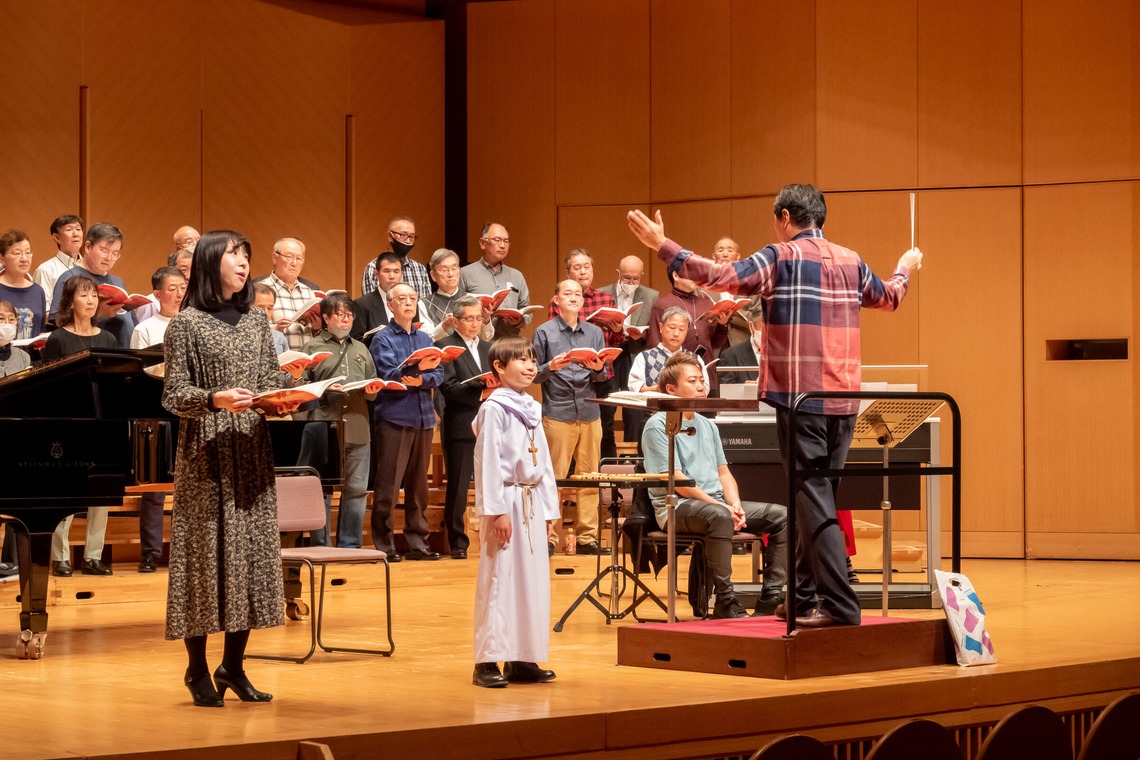 原野 英樹が撮影した「コンサート撮影 ホールでのコーラス撮影 No.2」の写真