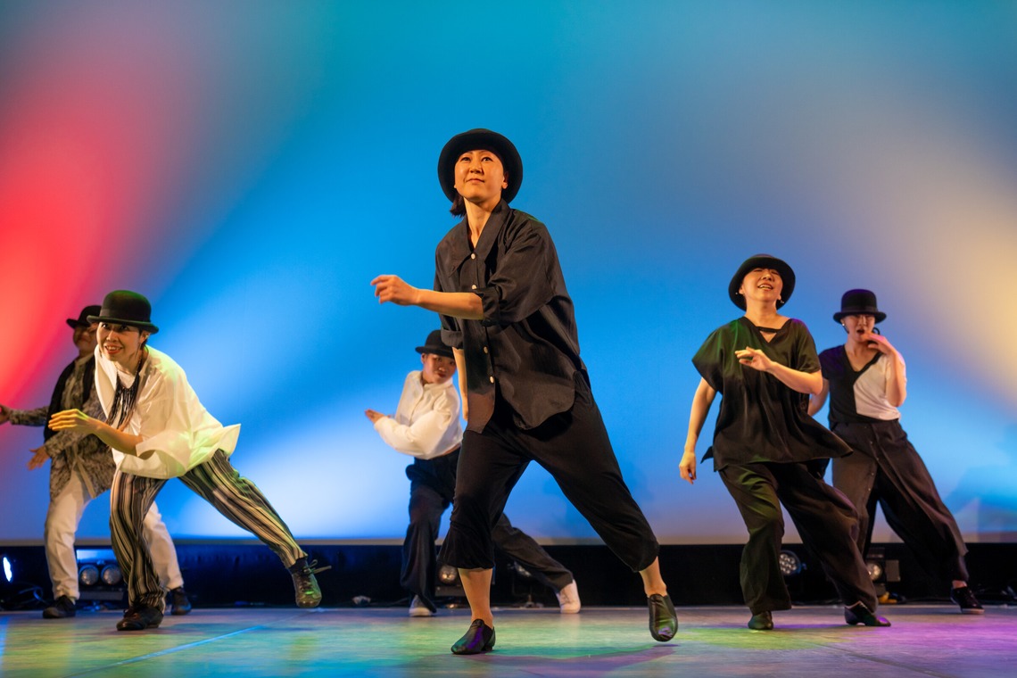 原野 英樹が撮影した「ホールでのプロダンサー発表会」の写真