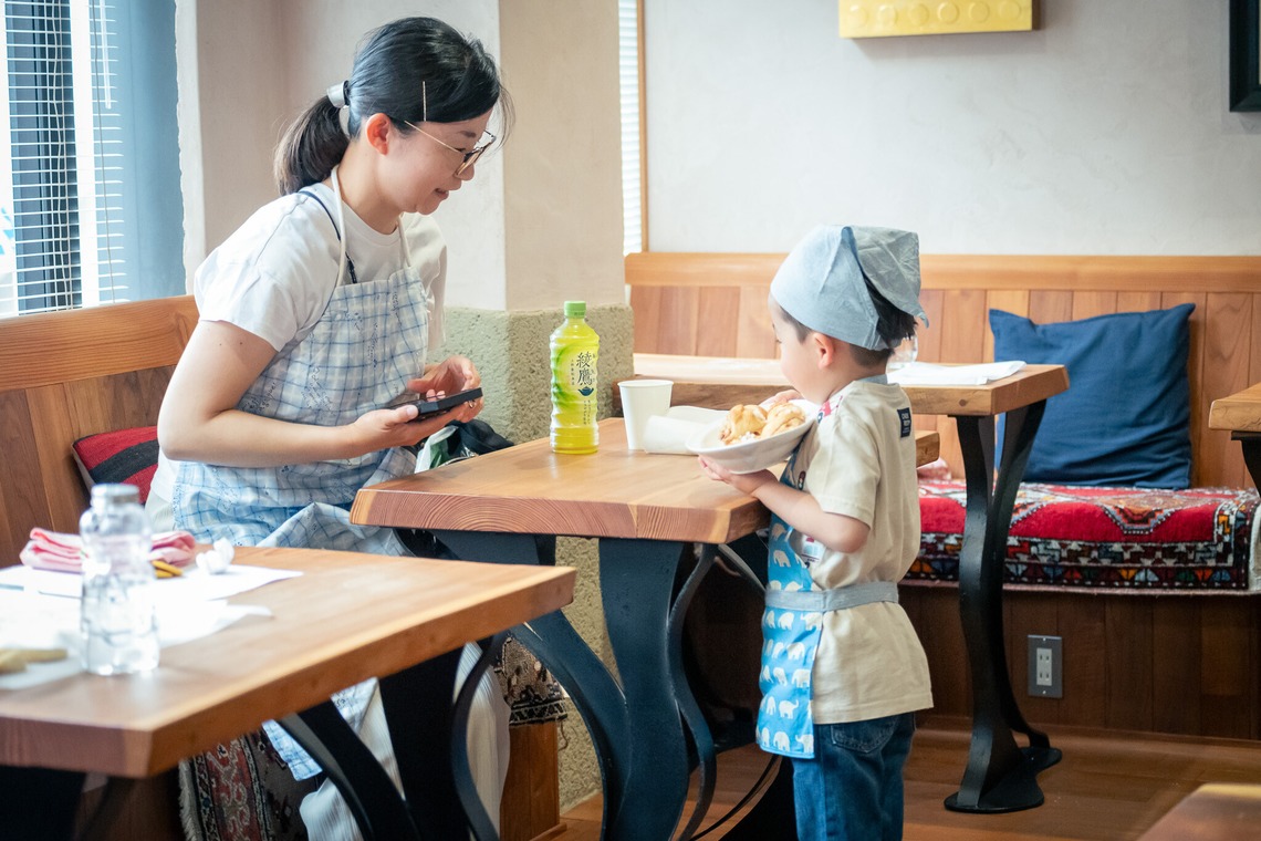 戸澤麻衣が撮影した「都内・料理教室の撮影」の写真