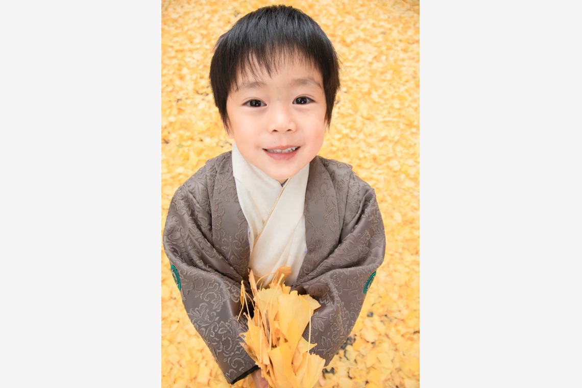スマイルグローバルフォトが撮影した「秋の七五三(男の子)」の写真