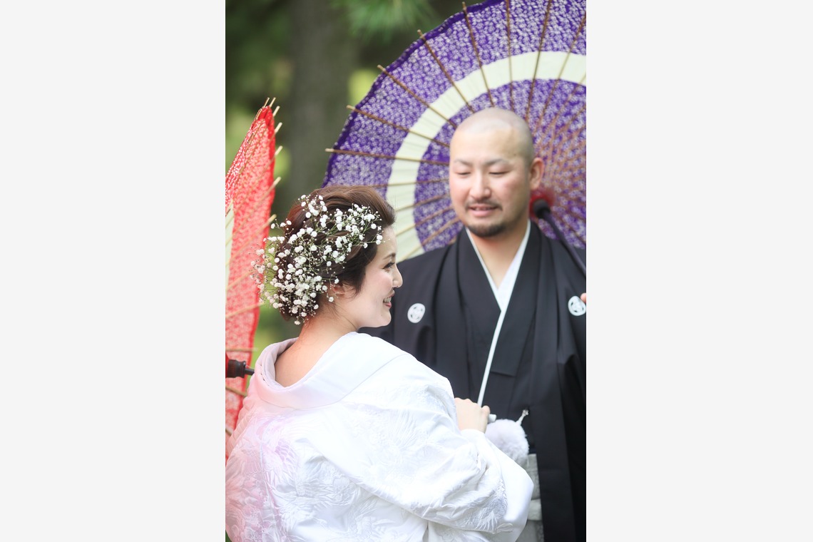 KIKIウェディングが撮影した「和装と洋装での前撮り」の写真