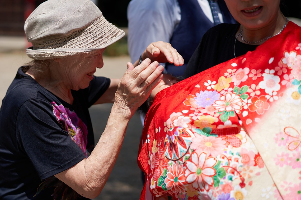Actが撮影した「お宮参り」の写真