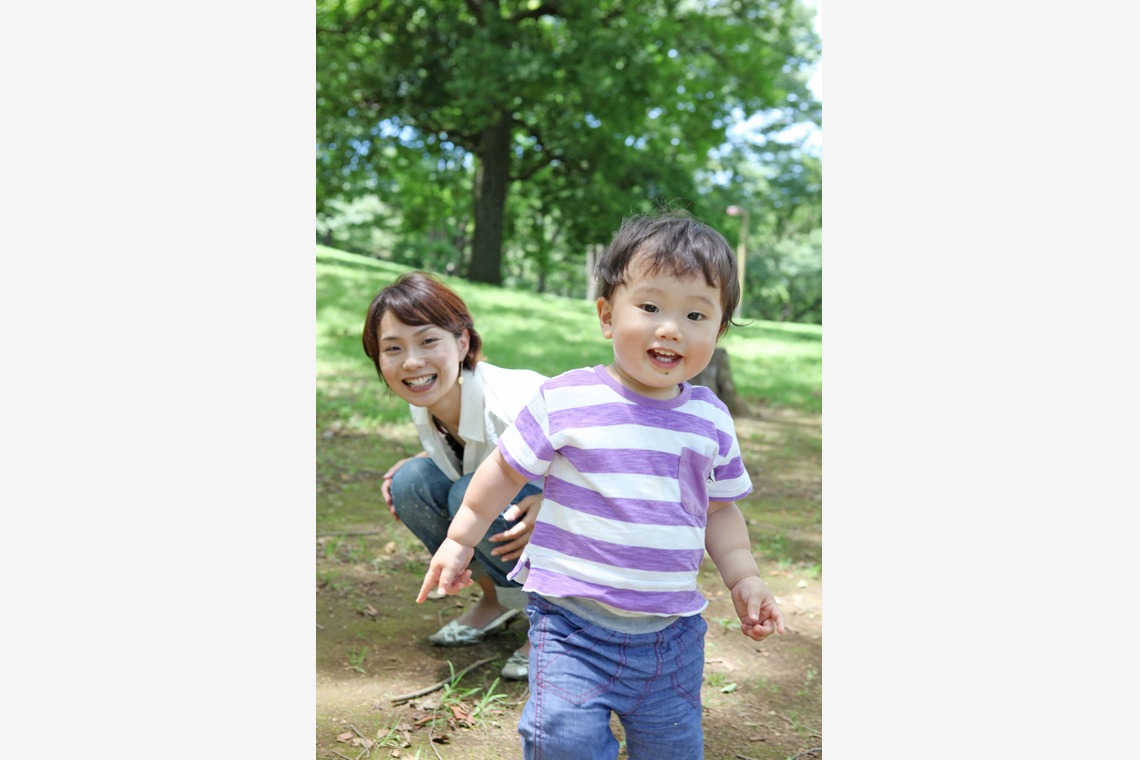 村田わかな広告写真が撮影した家族写真の出張撮影のアルバム「代々木公園」