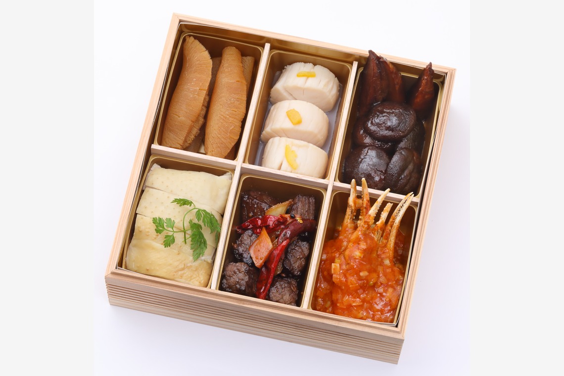 森安　照が撮影した「和食弁当・洋食弁当・中華弁当」の写真