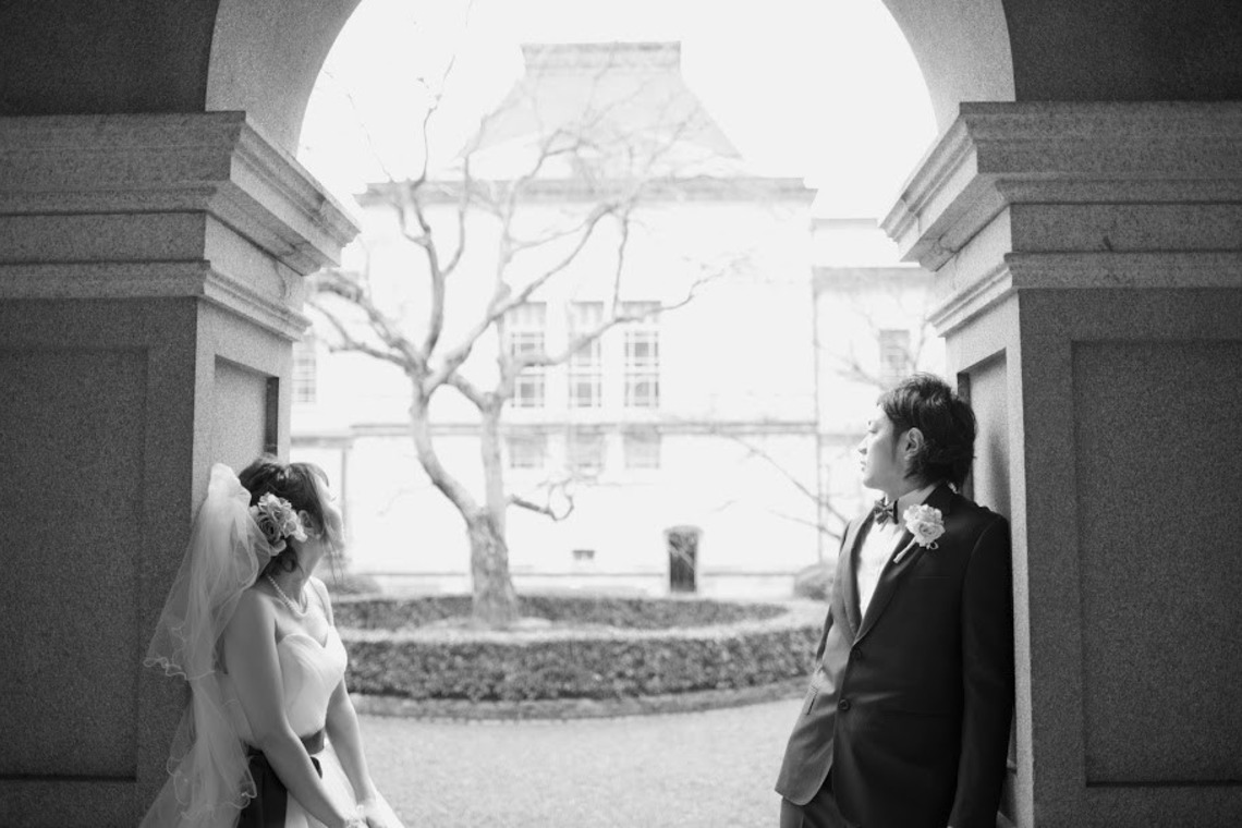 片倉写真事務所が撮影した「京都府庁旧本館で前撮り」の写真