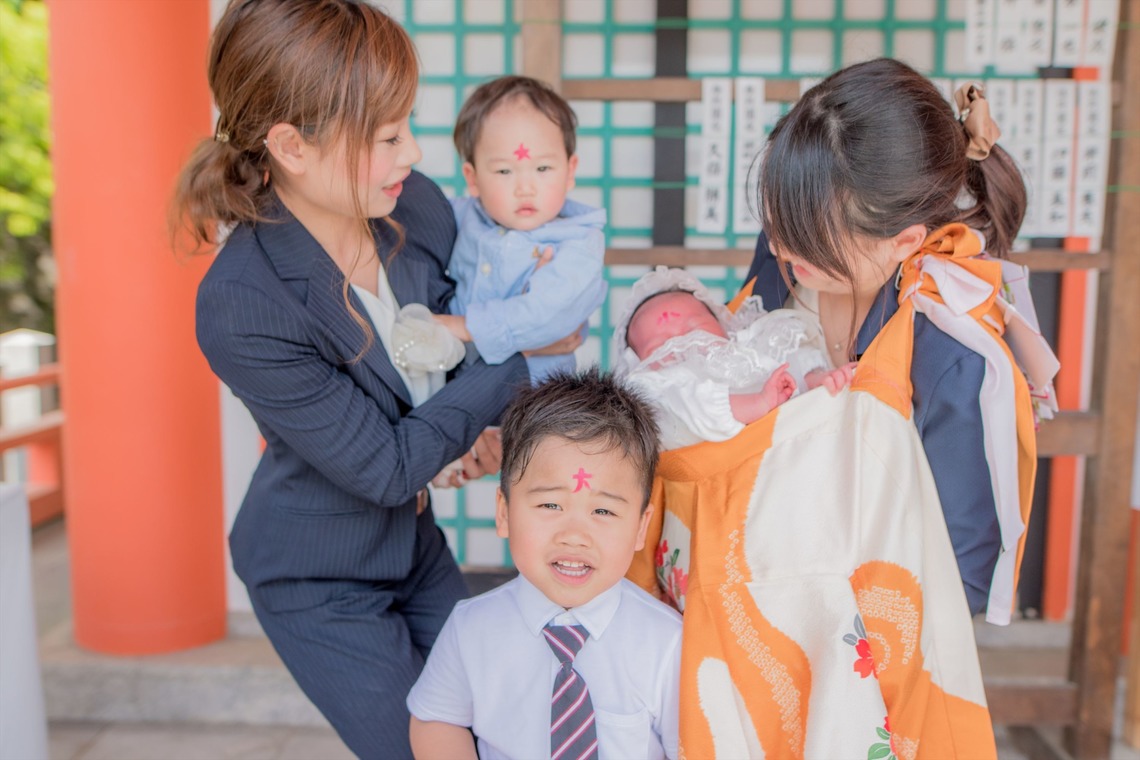 来田 篤典が撮影した「お宮参り」の写真