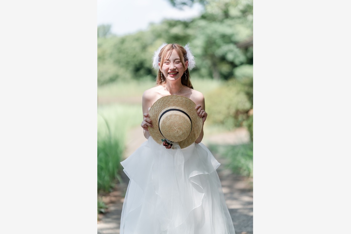 山﨑さと子が撮影した「wedding前撮り 昭和記念公園」の写真