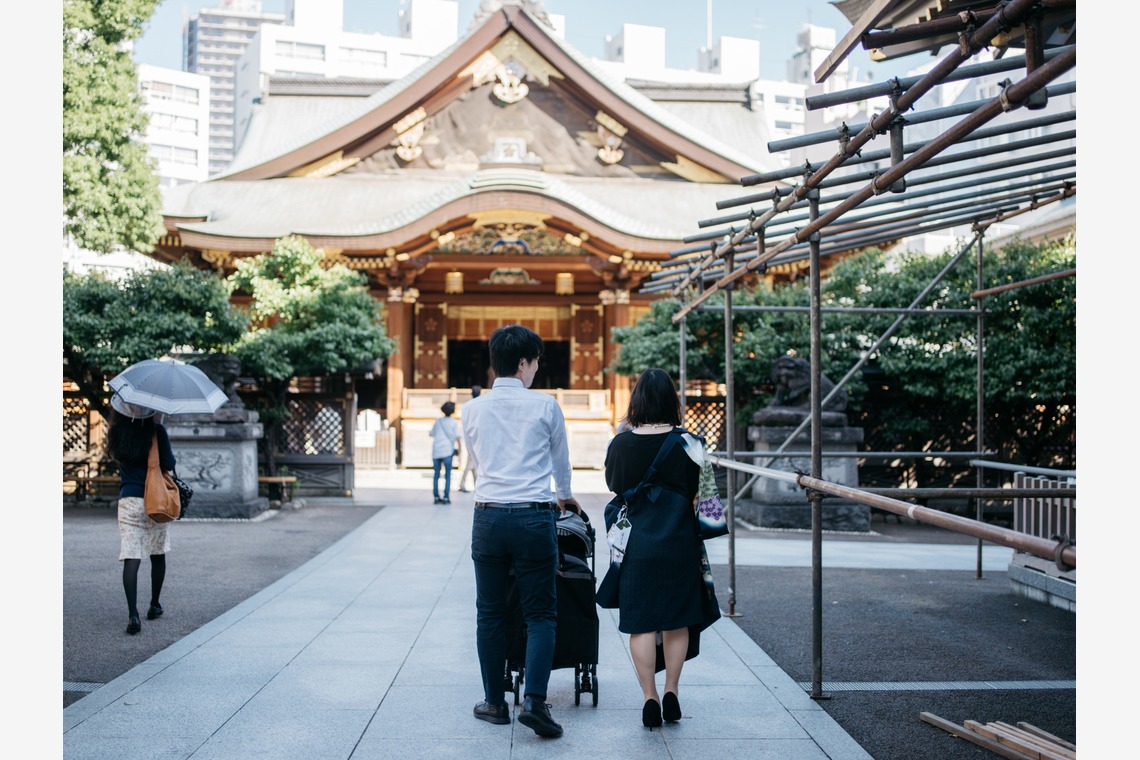 植村由理が撮影した写真のアルバム「お宮参り　＠湯島天神」