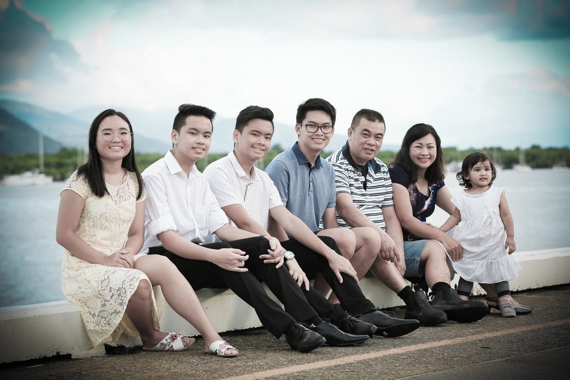 ケアンズ レンズ フォトグラフィーが撮影した写真のアルバム「家族写真 @ Trinity Wharf」