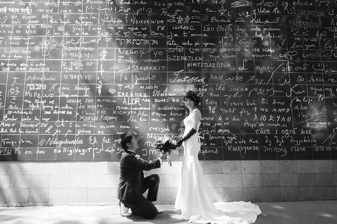 24to Produceが撮影した「パリでのフォトウェディング」の写真