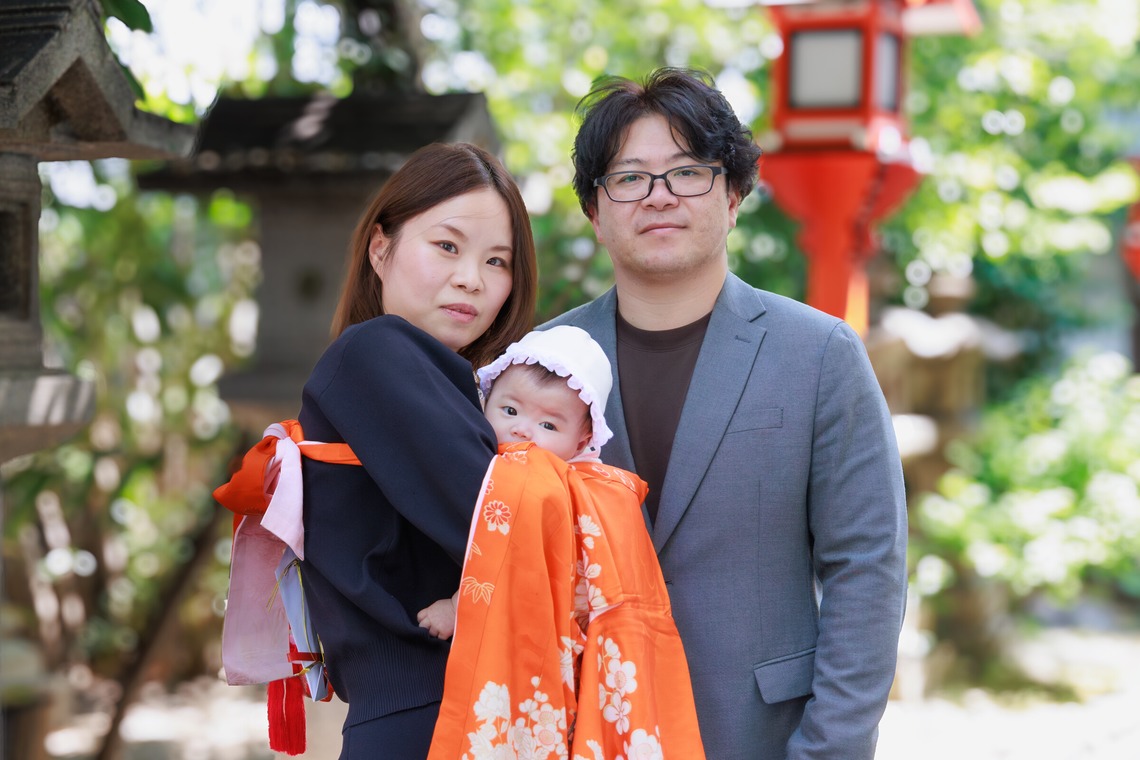 真方　祥が撮影した「お宮参り・お食い初め写真」の写真