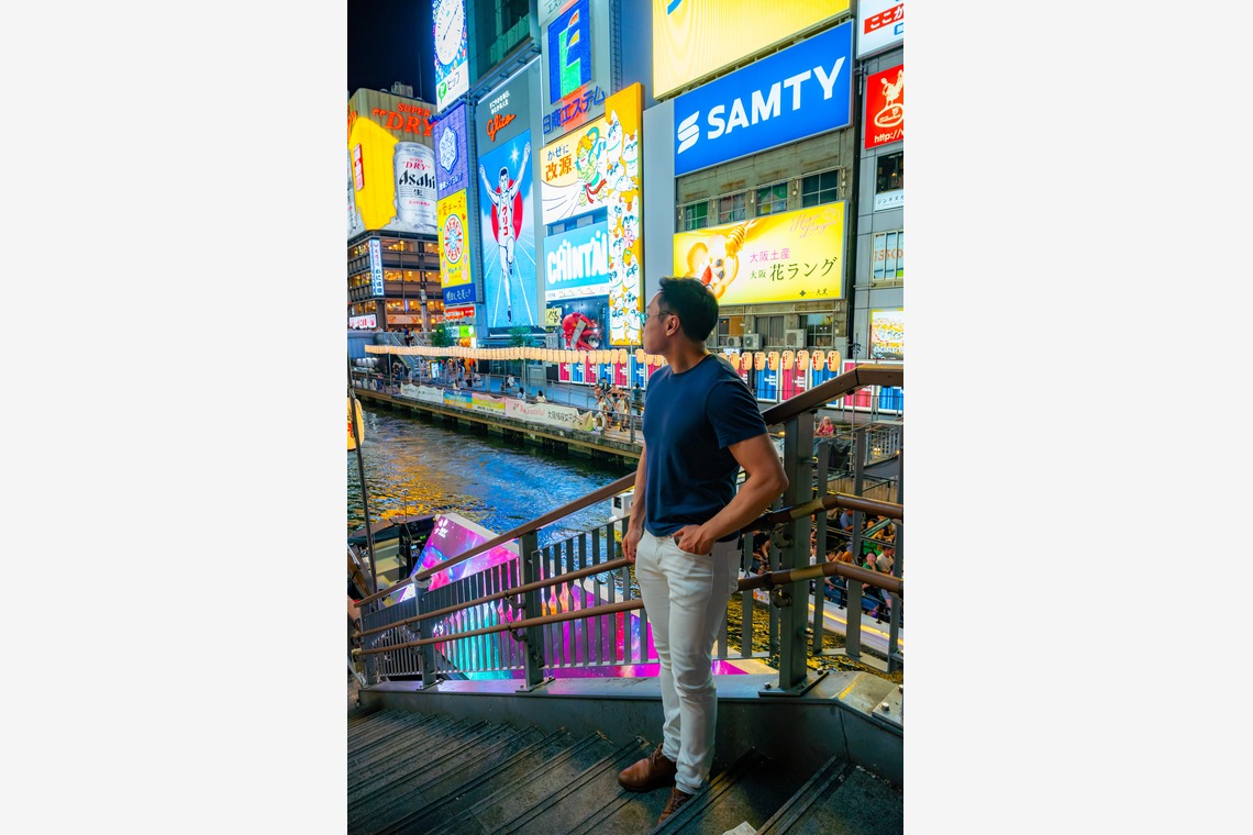 takumatravelが撮影した「大阪道頓堀ナイトポートレートツアー」の写真
