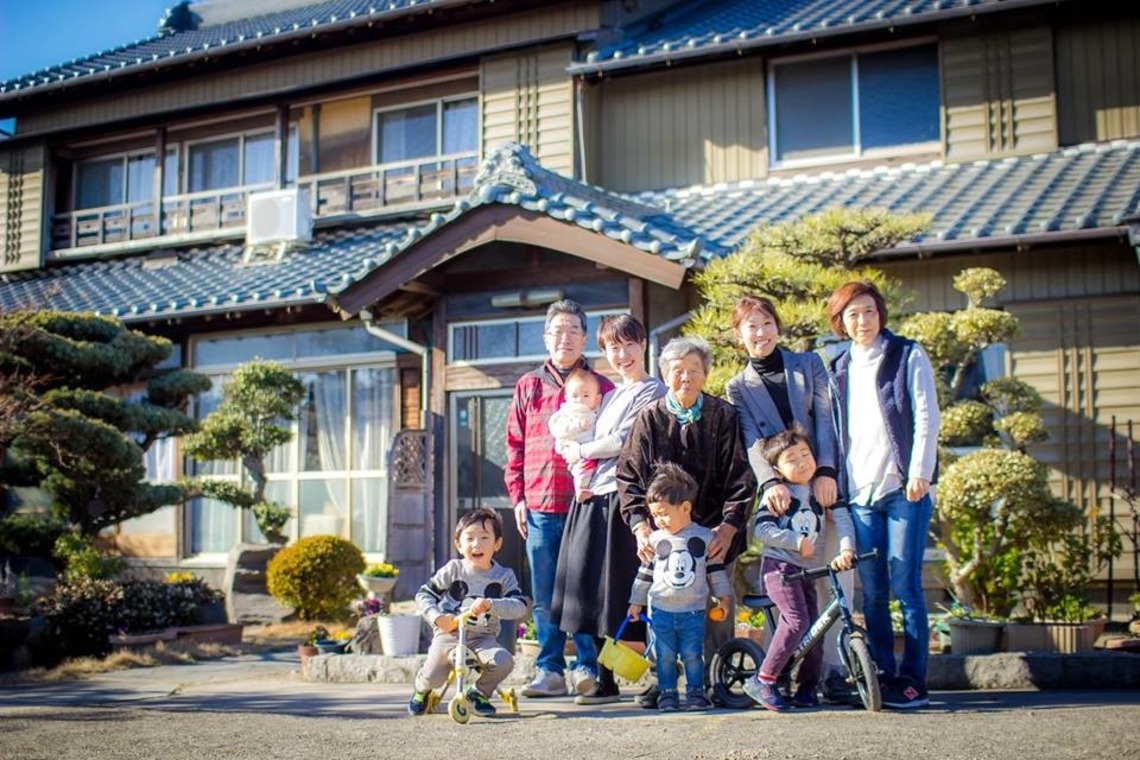 出張撮影　ビンコロ堂が撮影した「家族写真」の写真