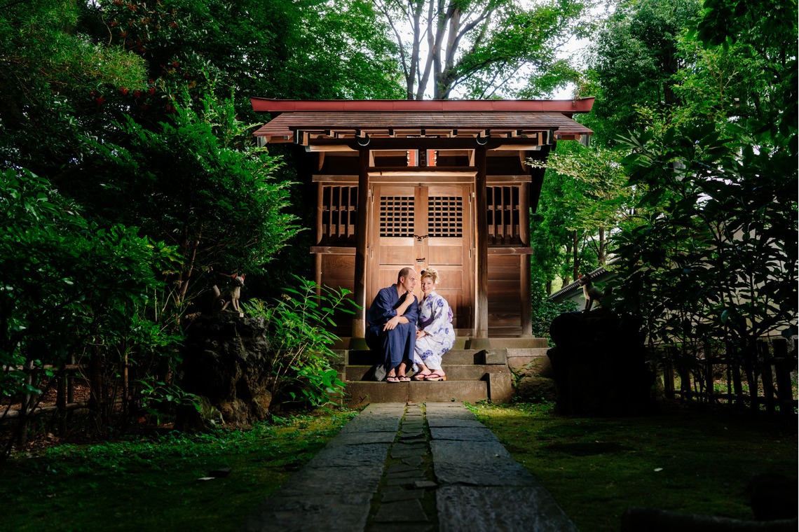 Photo of Tokyo engagement photos taken by C PhotoGraphic