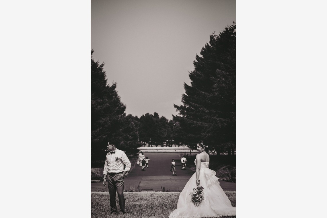 北海道ロケーションフォトウェディング♪が撮影した「北海道札幌市モエレ沼公園ロケーションフォトウエディング」の写真