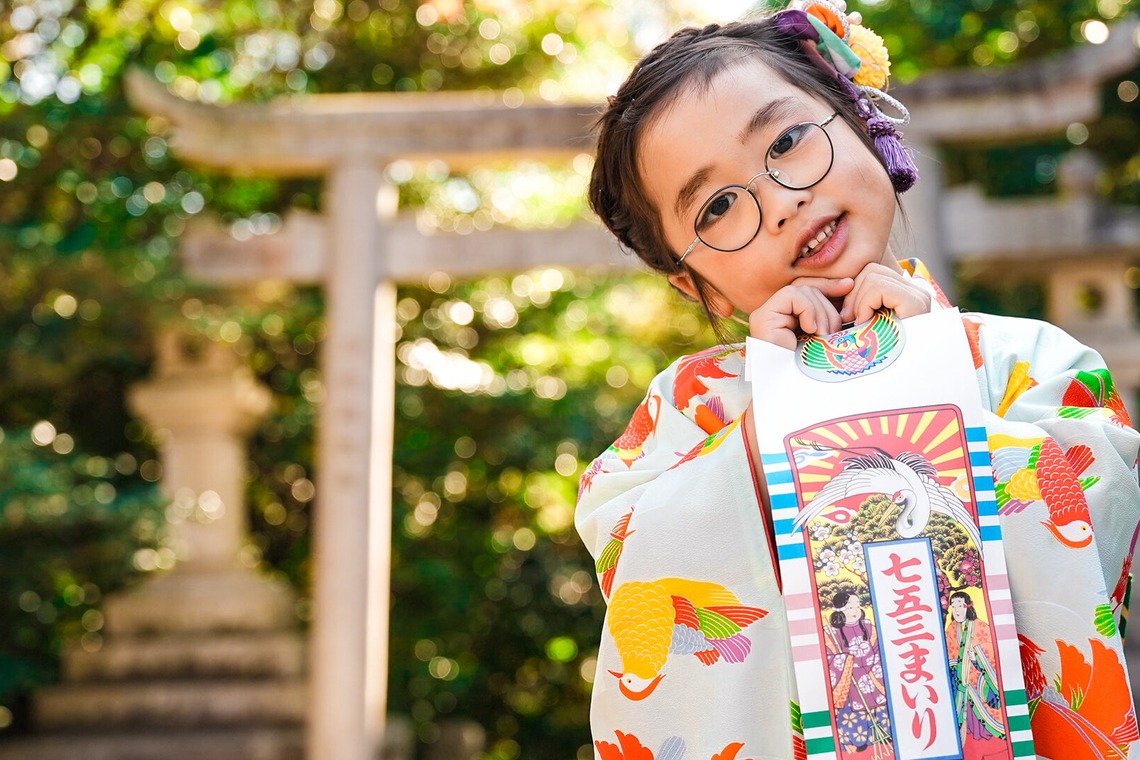 心綴フィルムが撮影した「七五三①」の写真