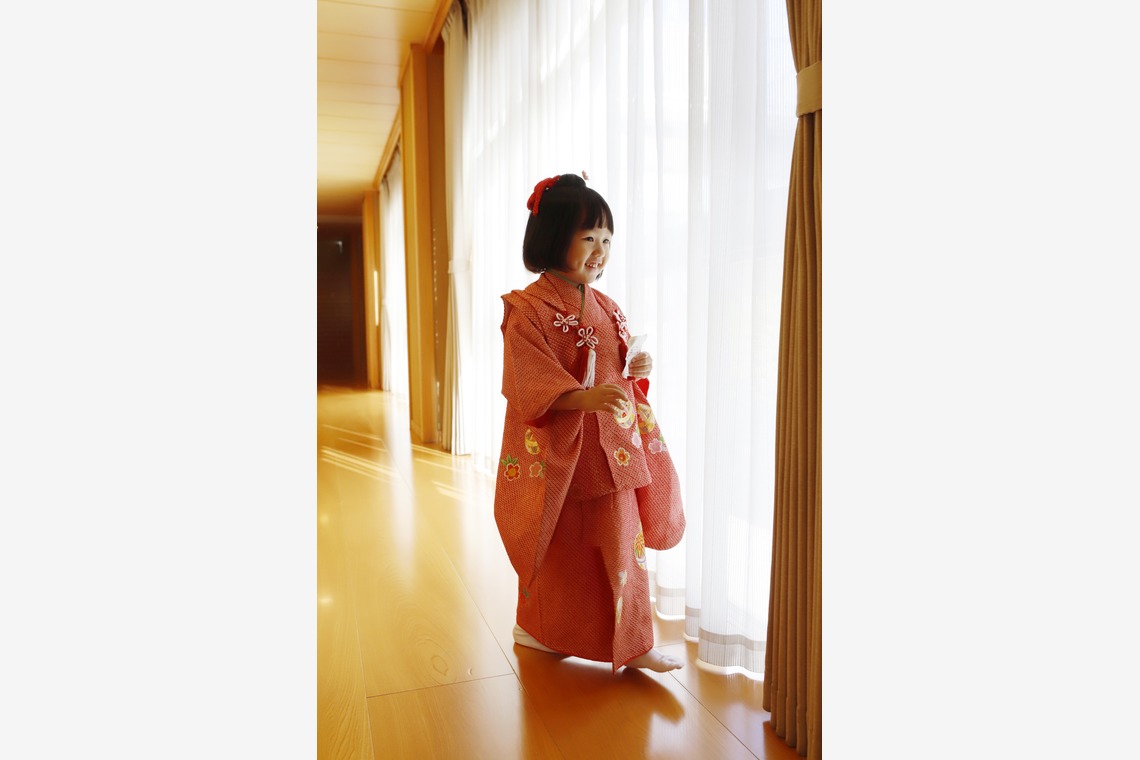 村田わかな広告写真が撮影した七五三フォトのアルバム「まりえちゃん七五三」