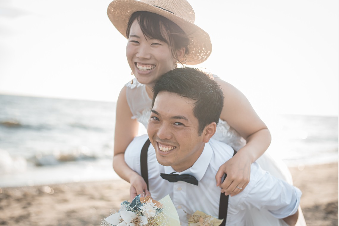 Photo of Wedding photo on the beach taken by 山下　剛