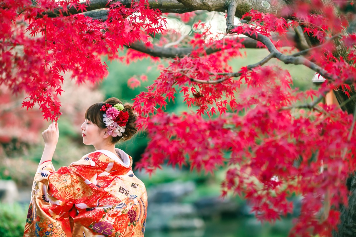 小橋君が撮影した「関西前撮り」の写真