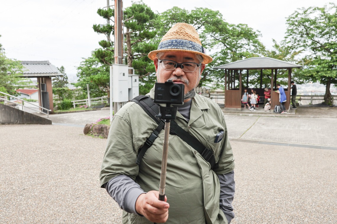 ちずカメラが撮影した「写真家　橘田龍馬さんの子供写真教室の様子」の写真