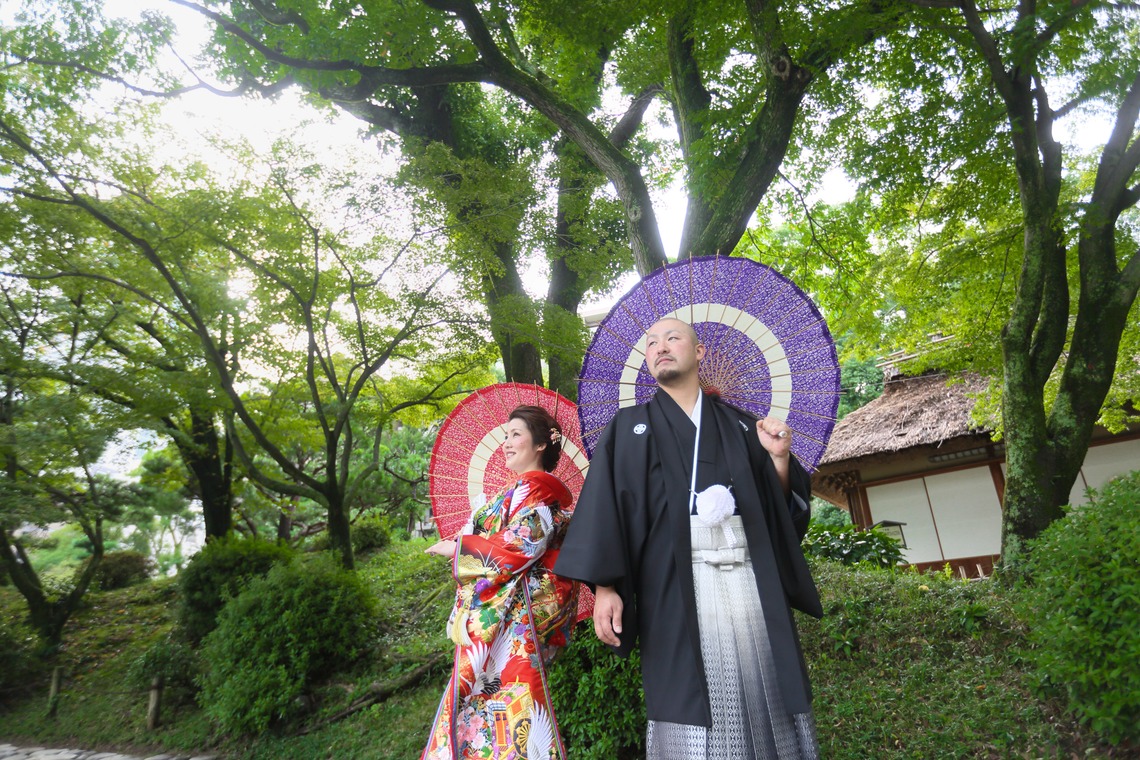 KIKIウェディングが撮影した「和装と洋装での前撮り」の写真