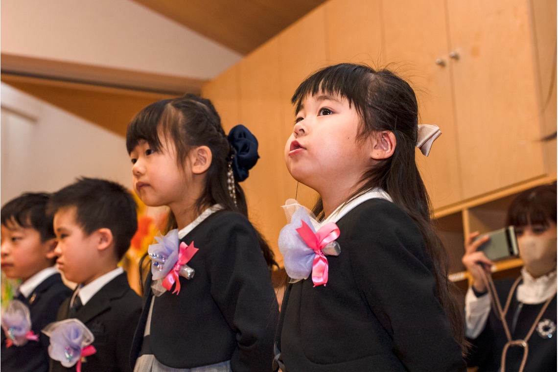 いいだが撮影した「保育園 卒園式」の写真