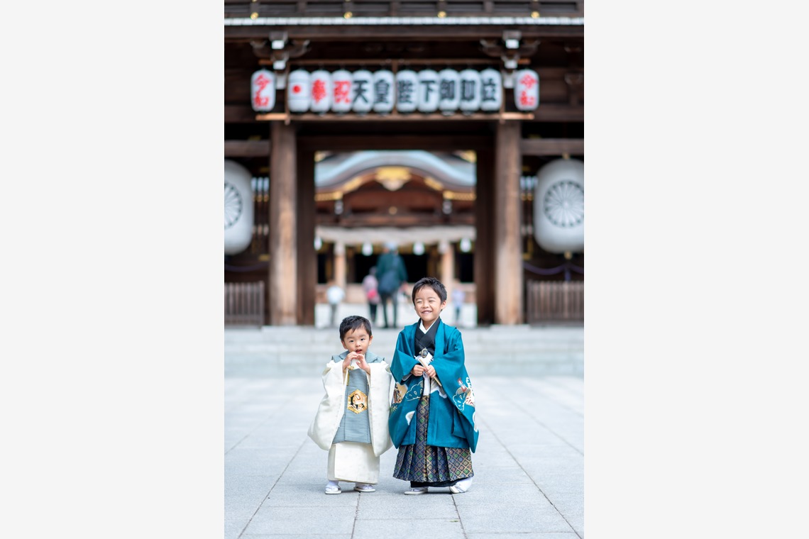 サキヤマ リエが撮影した写真のアルバム「5歳男の子・笑顔いっぱい七五三＠寒川神社」