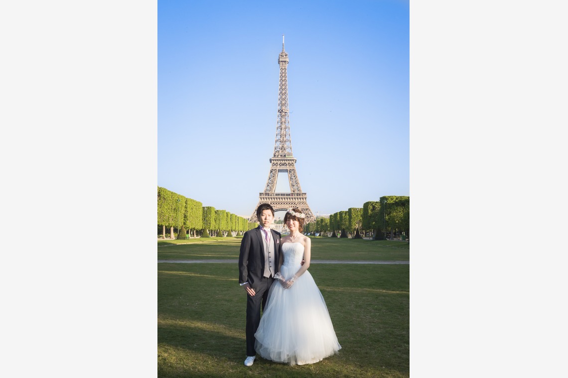 24to Produceが撮影した「パリでのフォトウェディング」の写真