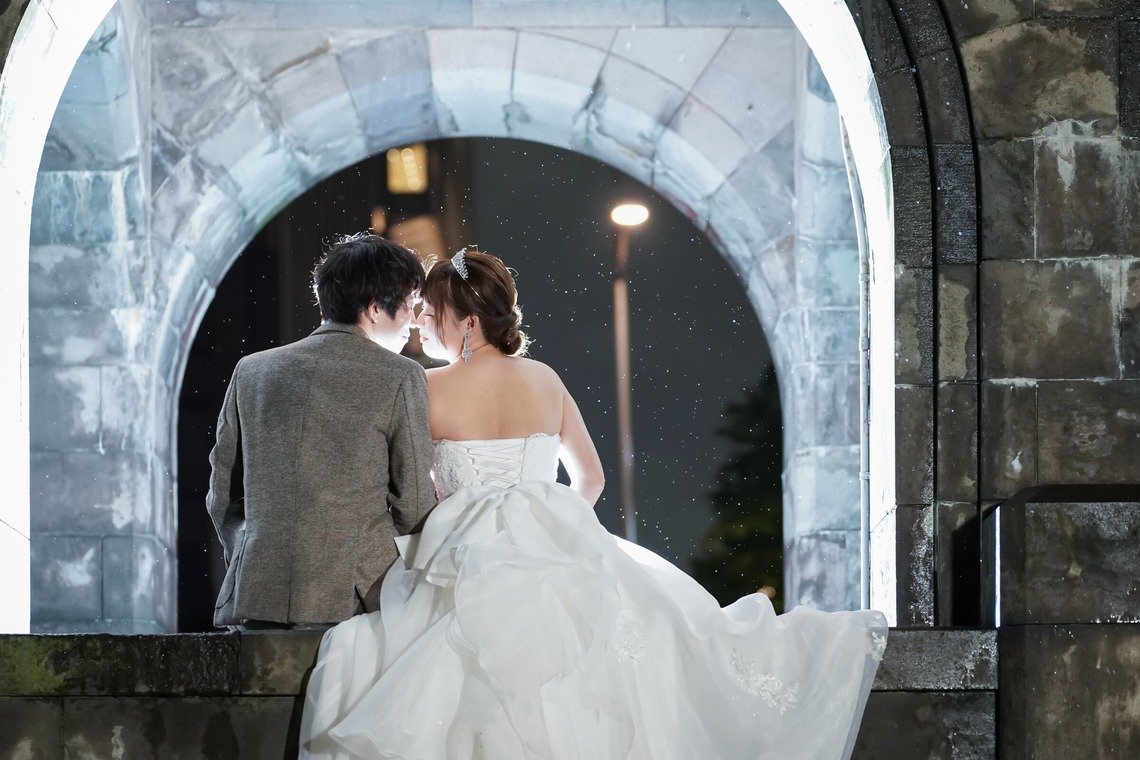 スタジオ　まるが撮影した「東京駅・和田倉門でのウエディングフォト」の写真