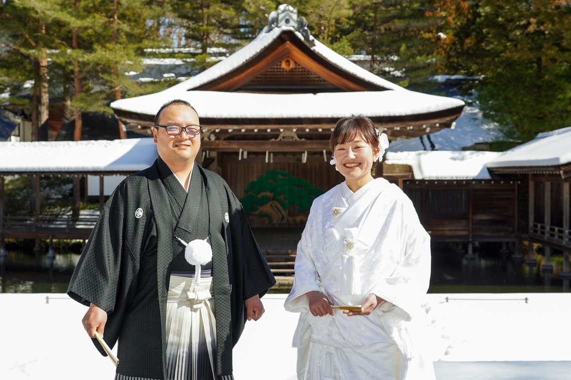 スタジオ　まるが撮影した「結婚式出張撮影（和装）」の写真