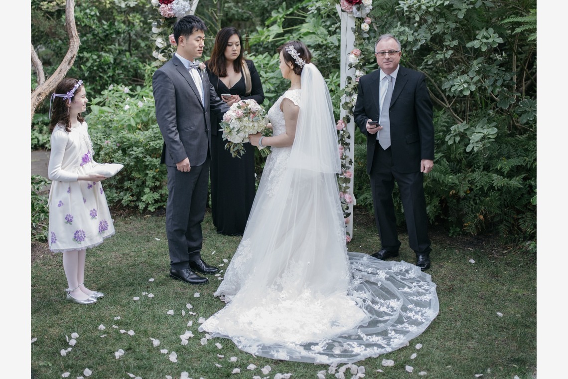 植村由理が撮影した「サンフランシスコでの結婚式」の写真