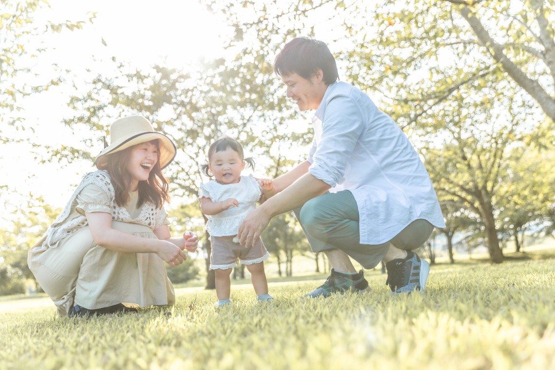 チャミーフォトグラフィーが撮影した「ファミリーフォト」の写真
